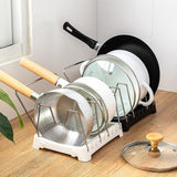 Cookware Storage Racks Adjustable Bakeware Holders