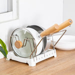 Cookware Storage Racks Adjustable Bakeware Holders