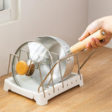 Cookware Storage Racks Adjustable Bakeware Holders