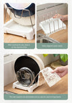 Cookware Storage Racks Adjustable Bakeware Holders